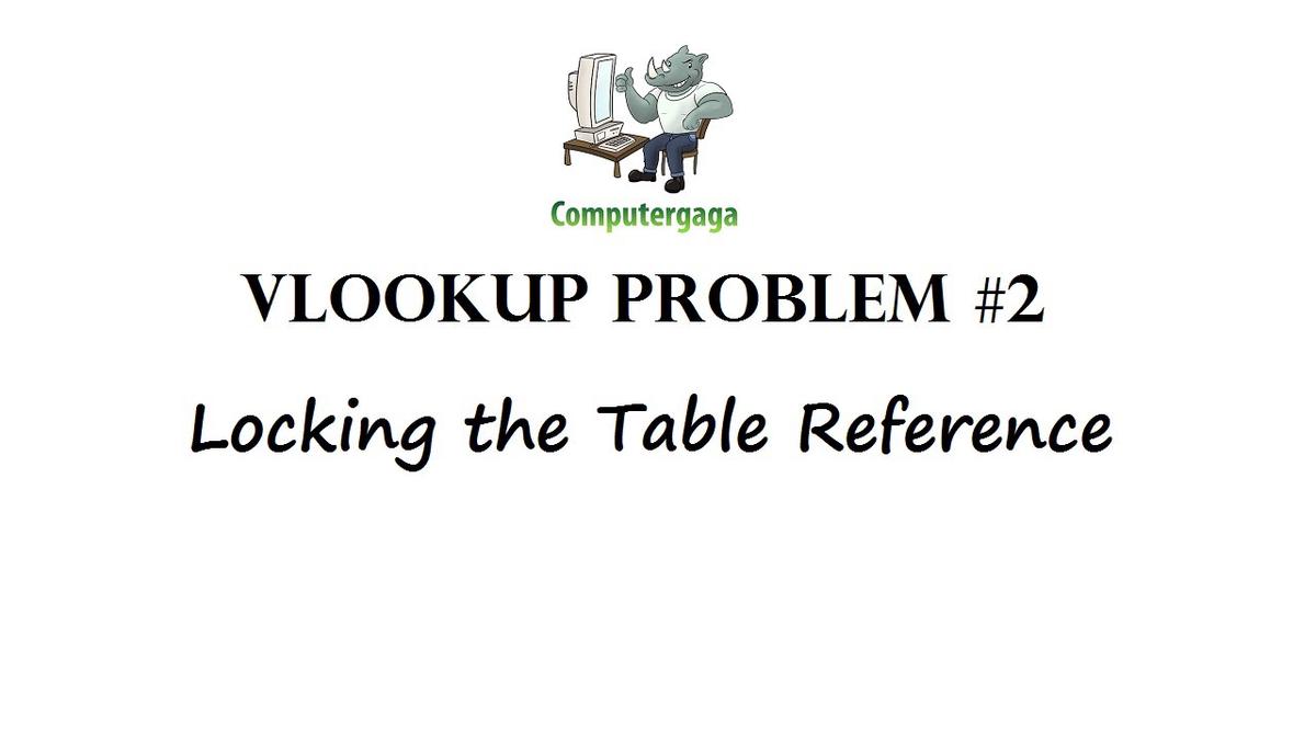 Avoid The NA Error In The VLOOKUP Formula
