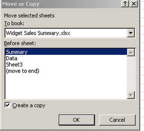 Move or Copy A Worksheet In Excel