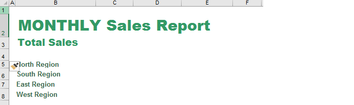 Excel Tip - Insert The Contents Of A Cell Into A Text String