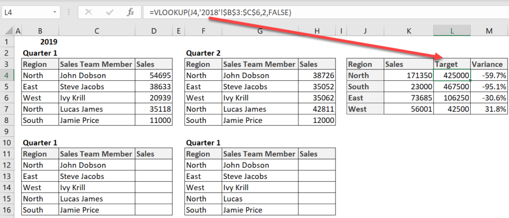 Excel formulas update with find and replace