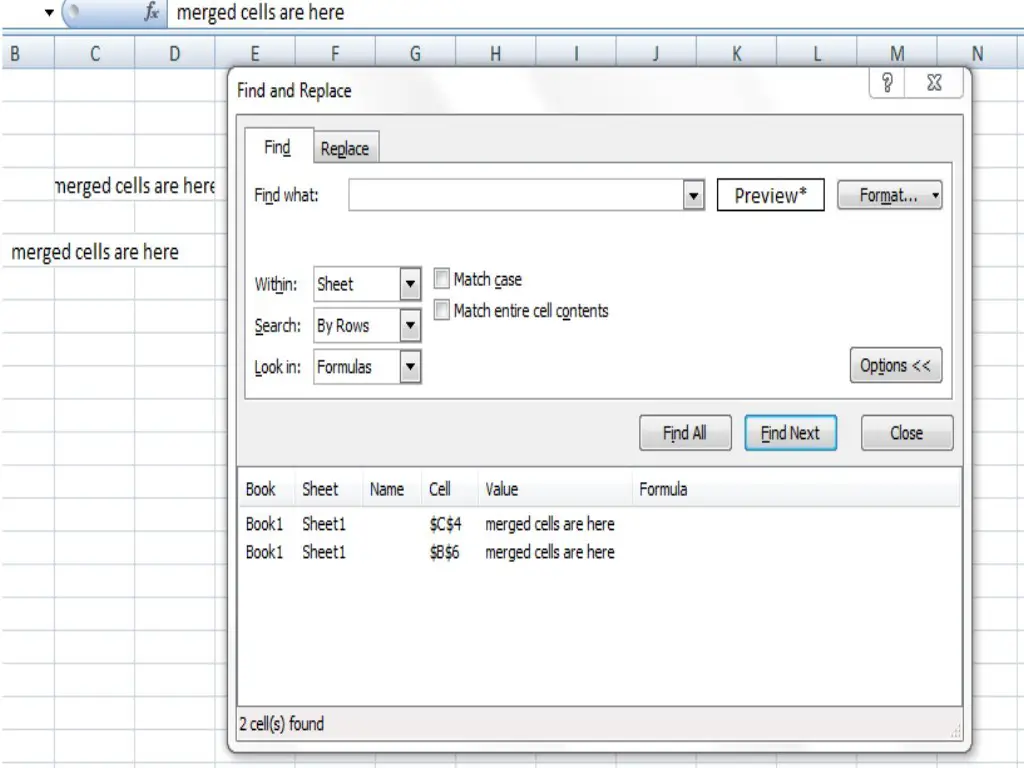 how-to-find-all-merged-cells-in-your-worksheet