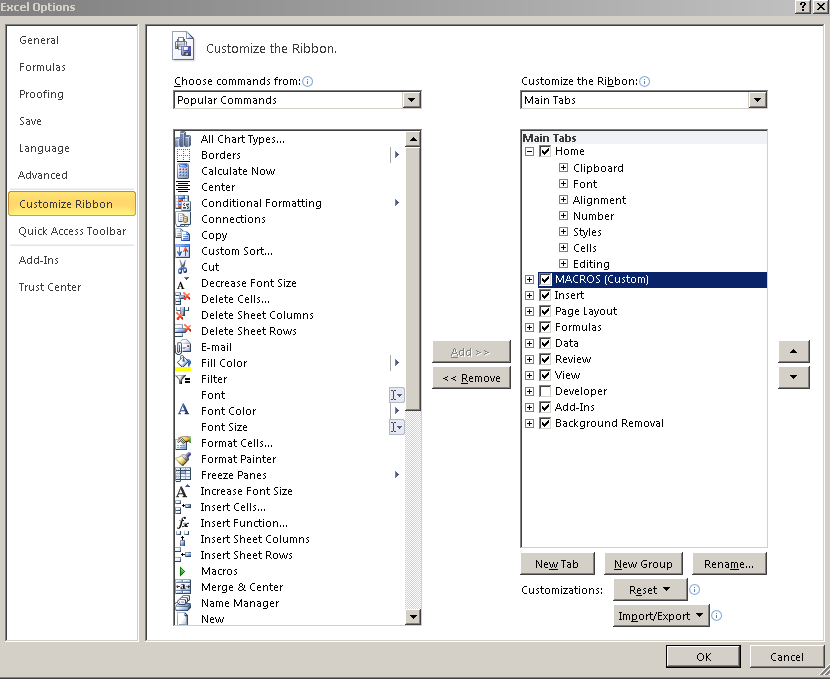 excel-tutorial-add-your-own-macros-to-the-excel-ribbon-tab-how-to