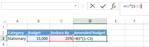 Formula Friday Increase Or Decrease A Number By A Percentage In Excel How To Excel At Excel