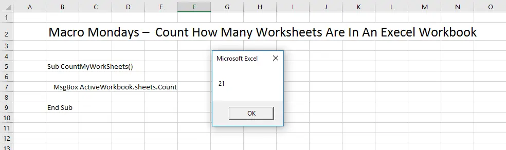count-worksheets-in-excel-macro-solution