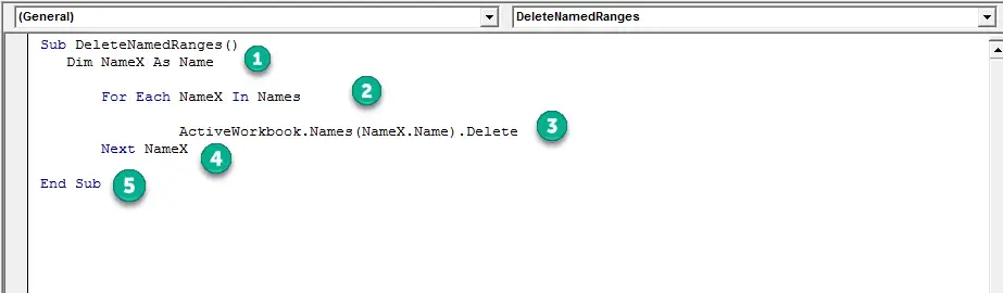 Delete Named Ranges With Errors Vba