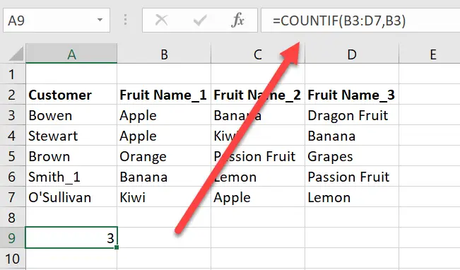 count-how-often-a-value-occurs-in-a-data-set-using-the-countif-formula-formula-friday-how