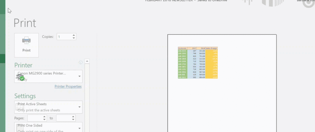 Excel Tip - How To Print Your Excel Worksheets Without Colour - How To ...