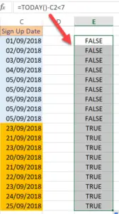 Identify New Customers With Conditional Formatting Using A Formula ...