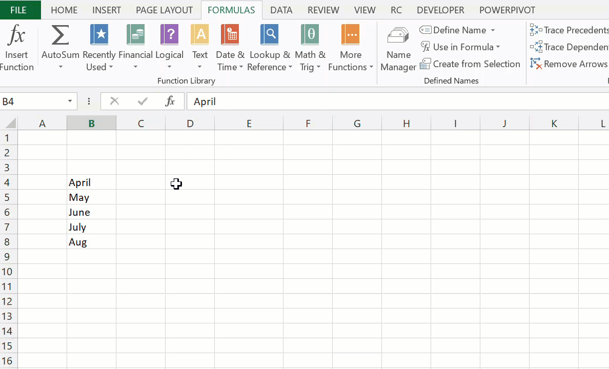 Create A List Of Named Ranges In Excel Excel Tip How To Excel At Excel