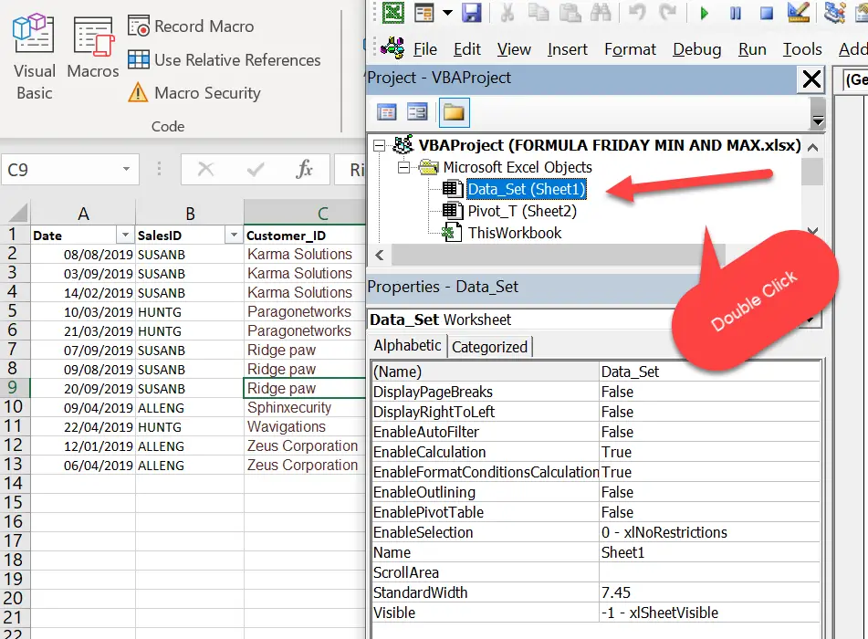 Pastries Postal code thing Refresh Pivot Table or Tables Automatically. - How To Excel At Excel