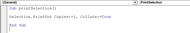 Excel Macro Print Button Print Area Selection Print Range Excel