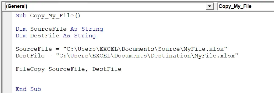 Copy A File From One Folder To Another Macro How To Excel At Excel