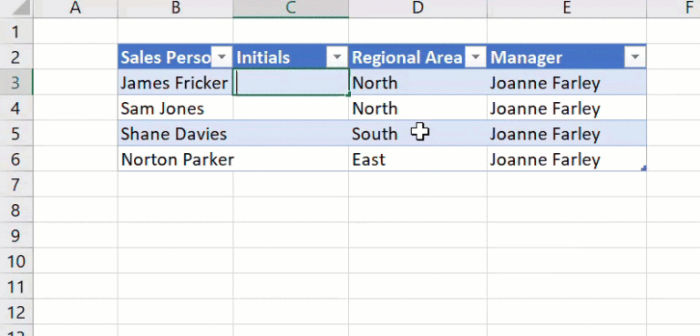 Extract Initials From Data No Formulas - Flash Fill. - How To Excel At ...