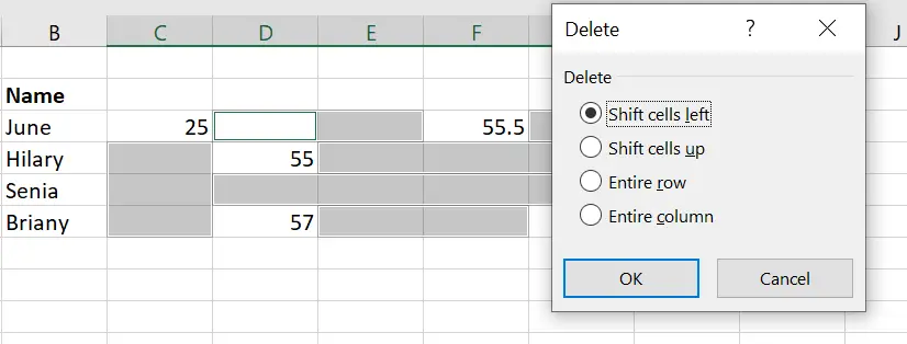 excel data tidy up