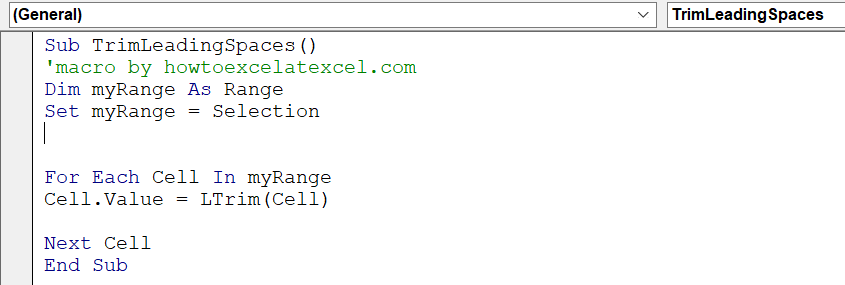 How To Remove Leading Spaces In Excel Formula